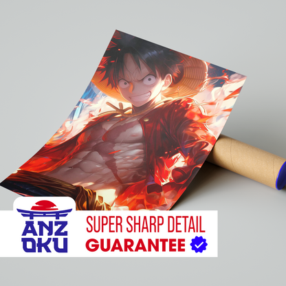 Luffy Mugiwara Poster
