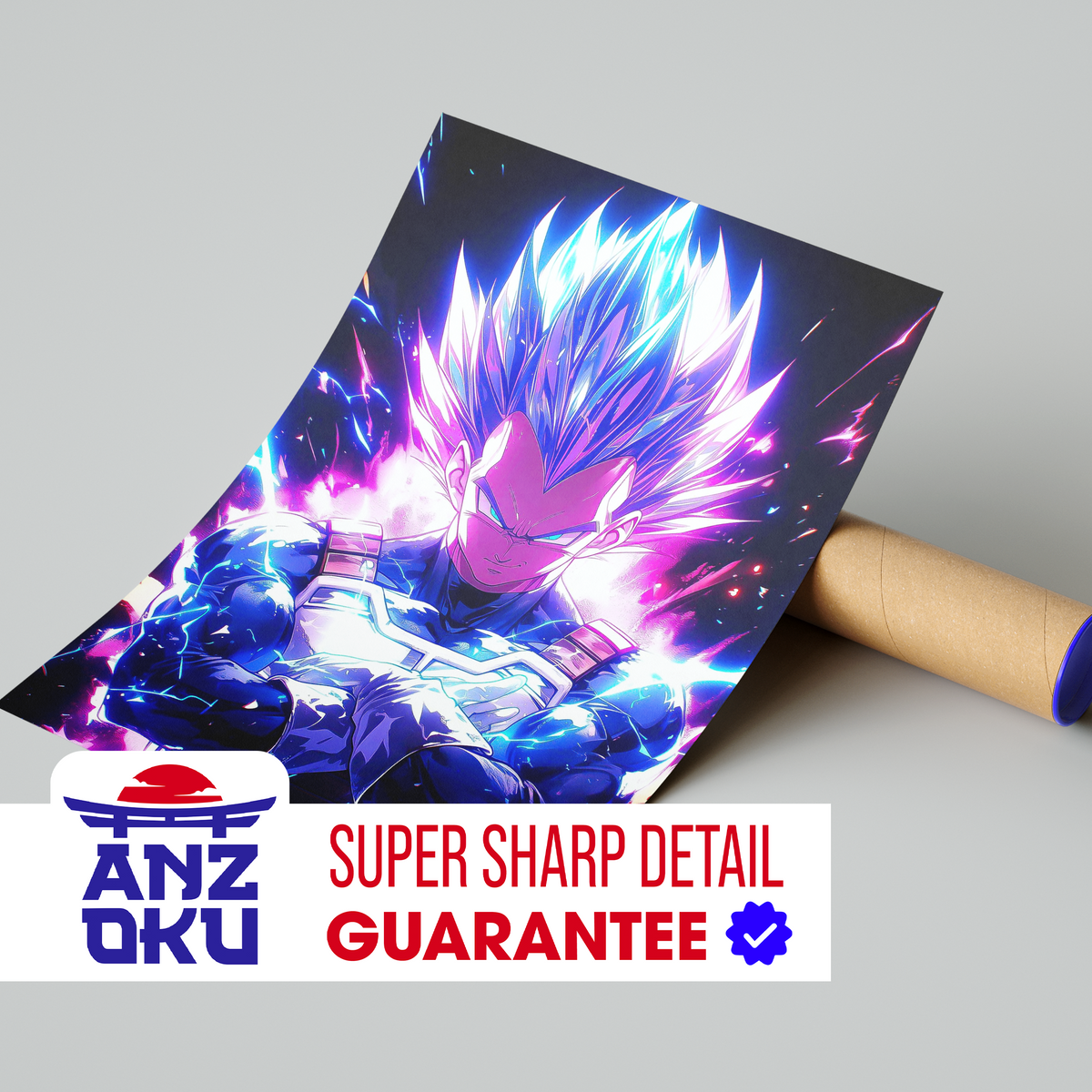 Super Saiyan Vegeta Poster