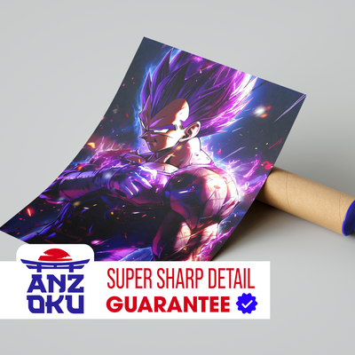 Ultra Ego Vegeta Poster