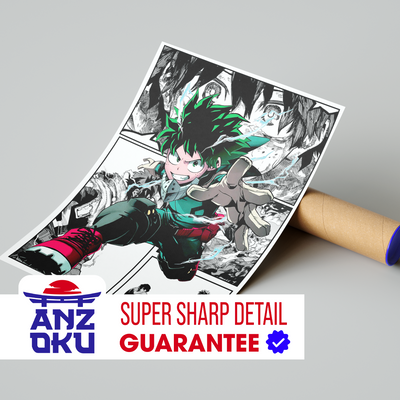 Deku Manga Poster