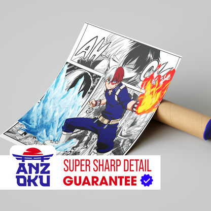 Todoroki Manga Poster