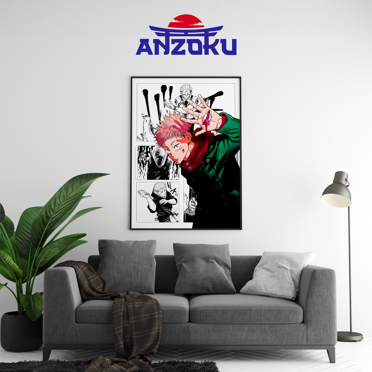 Yuji Itadori Manga Poster