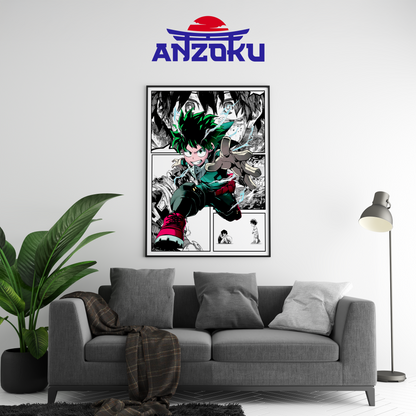 Deku Manga Poster