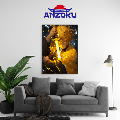 Zenitsu Flash Poster