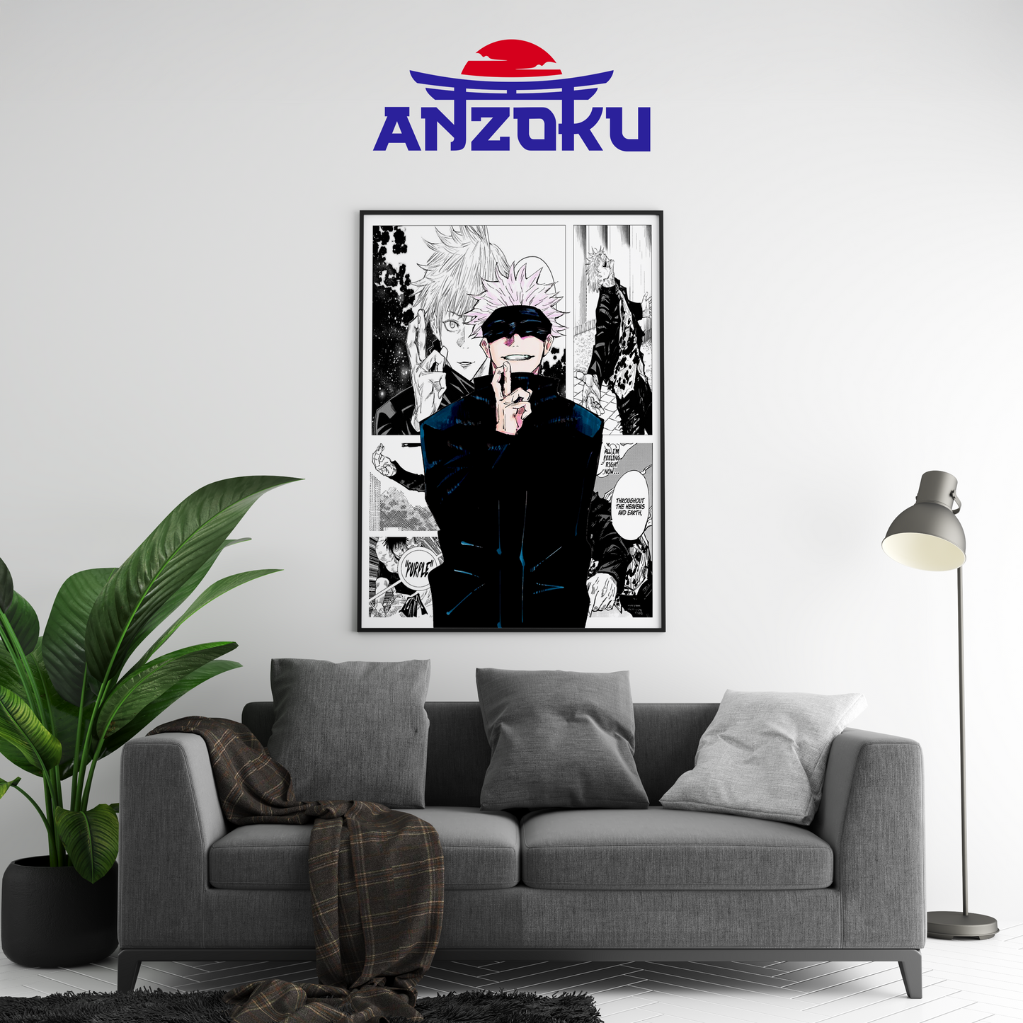 Satoru Gojo Manga Poster