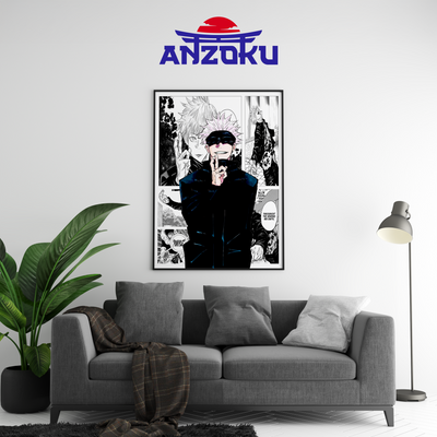 Satoru Gojo Manga Poster