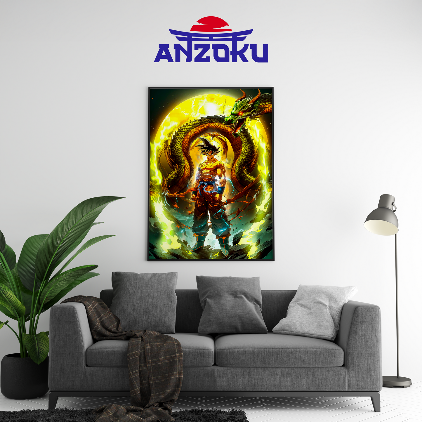 Goku & Shenron Poster