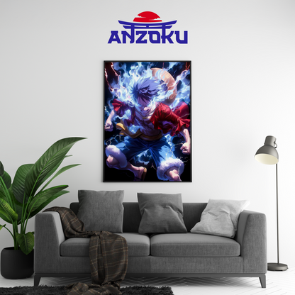 Fierce Luffy Poster