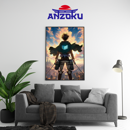 Eren Yeager Scout Poster
