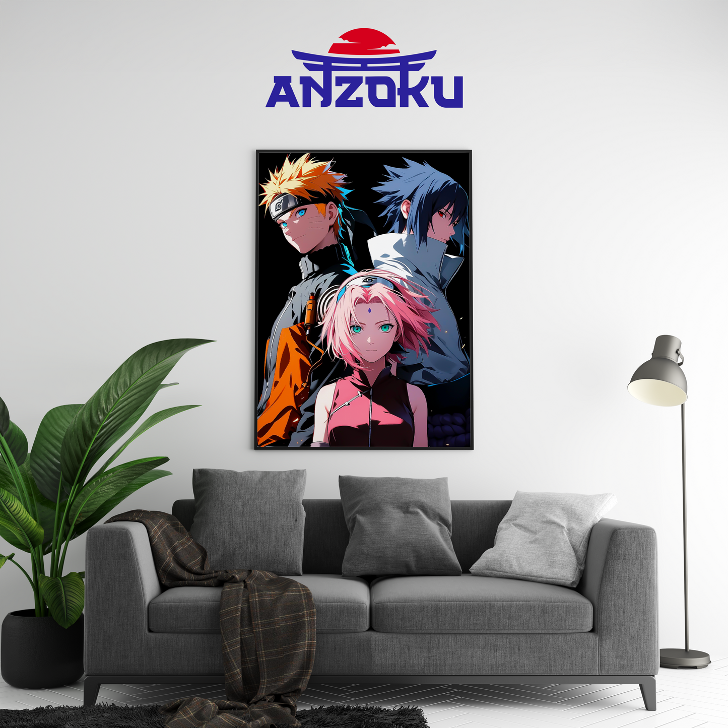 Team 7 Naruto Poster