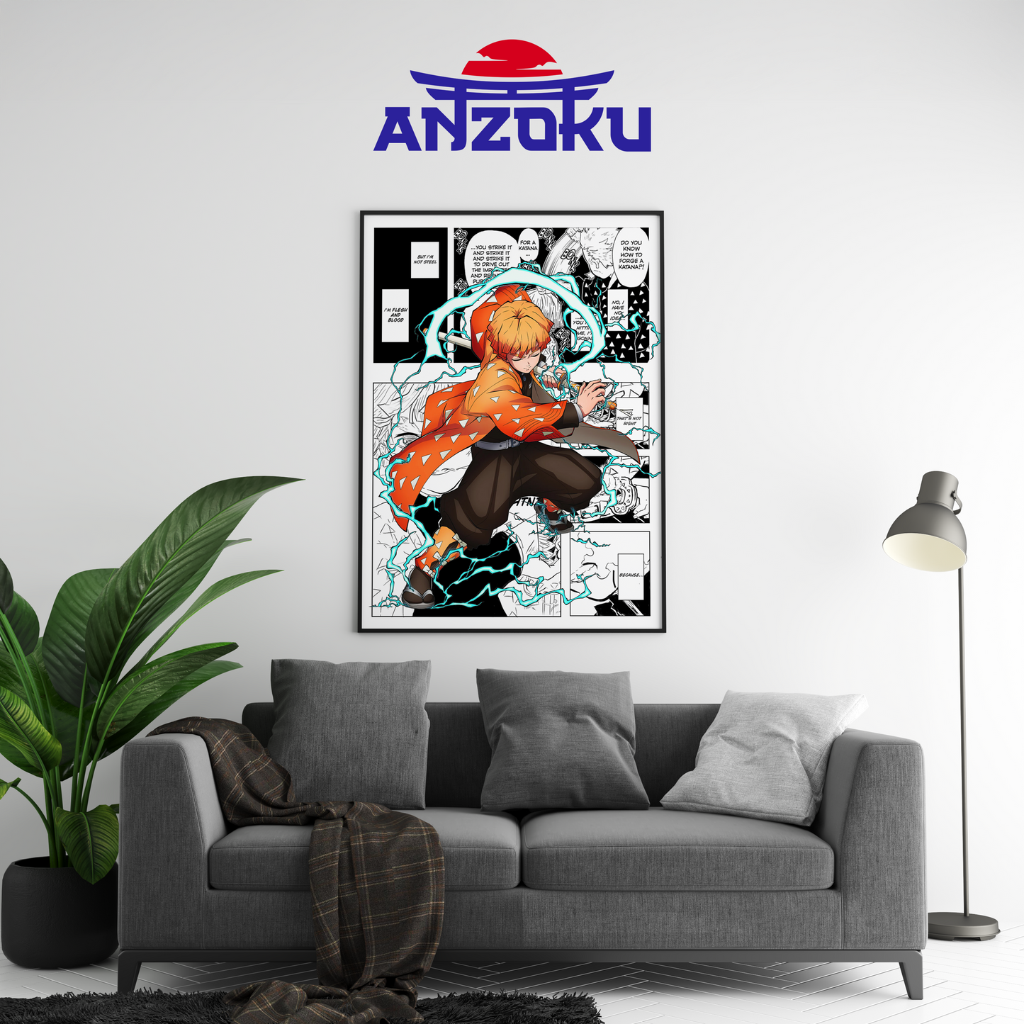 Zenitsu Manga Poster