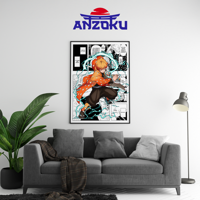 Zenitsu Manga Poster