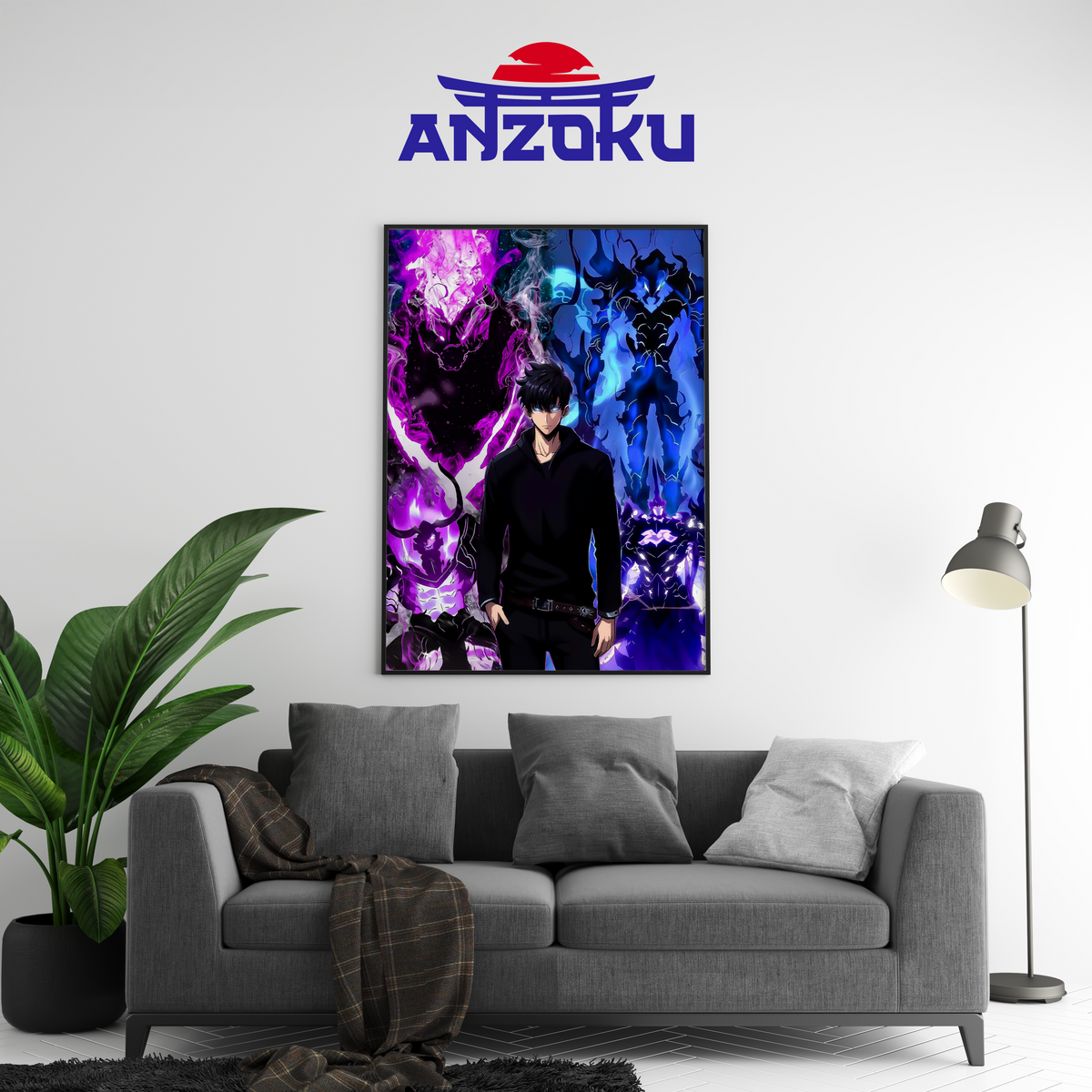 Jin-Woo Shadow Dominion Poster