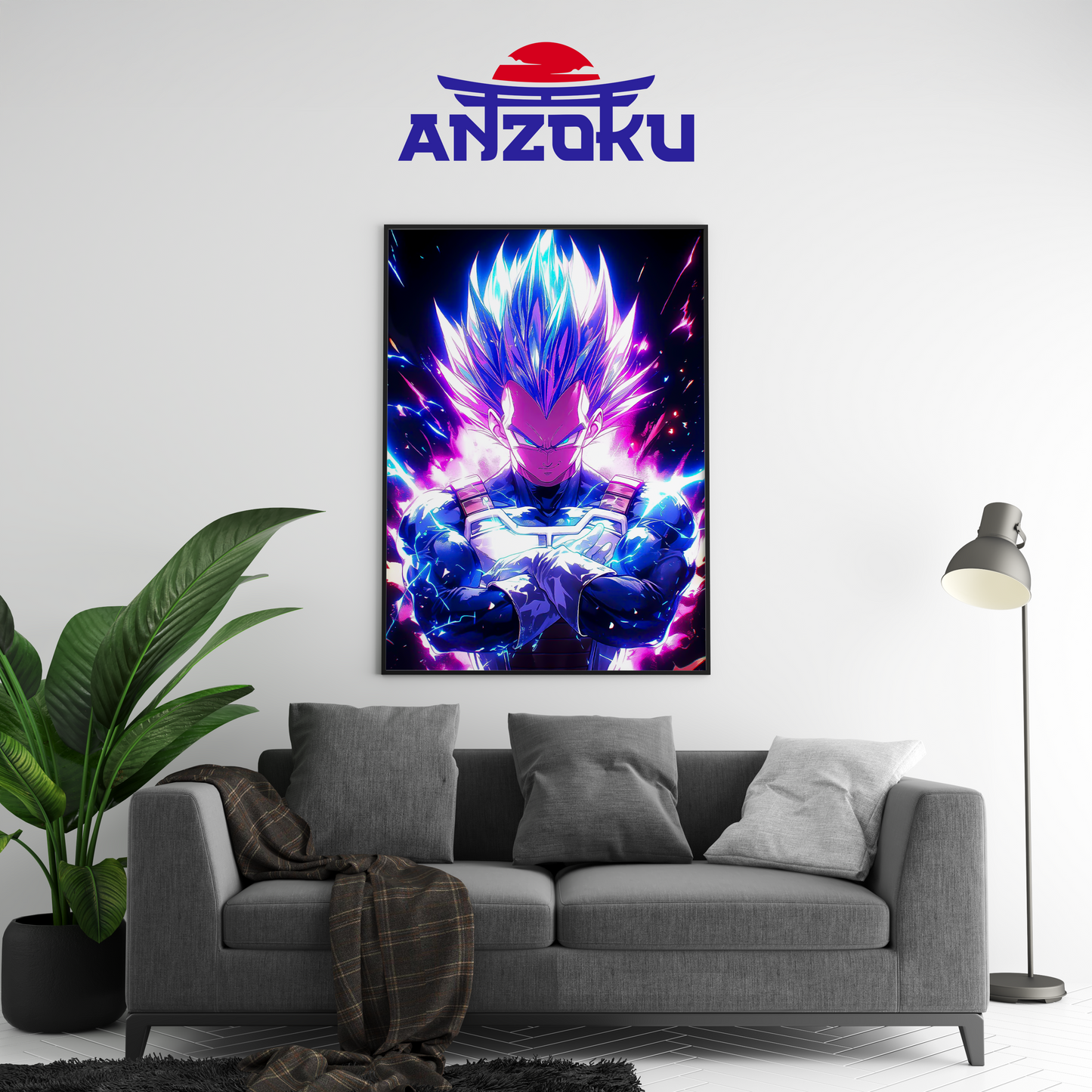 Super Saiyan Vegeta Poster
