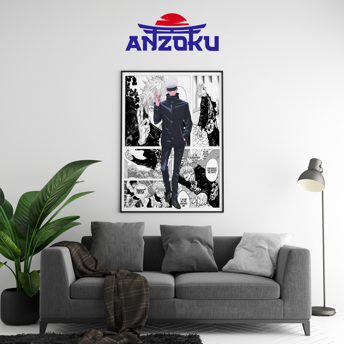 Satoru Gojo Manga Poster