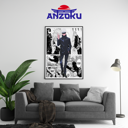 Satoru Gojo Manga Poster