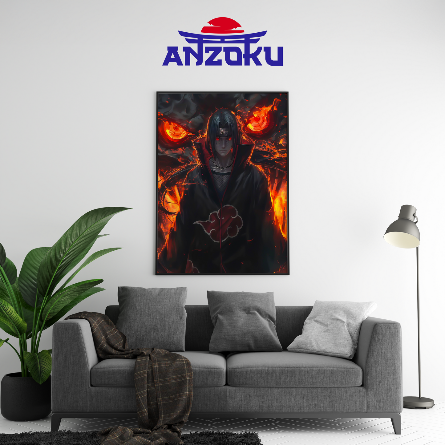 Itachi Uchiha Eyes Poster