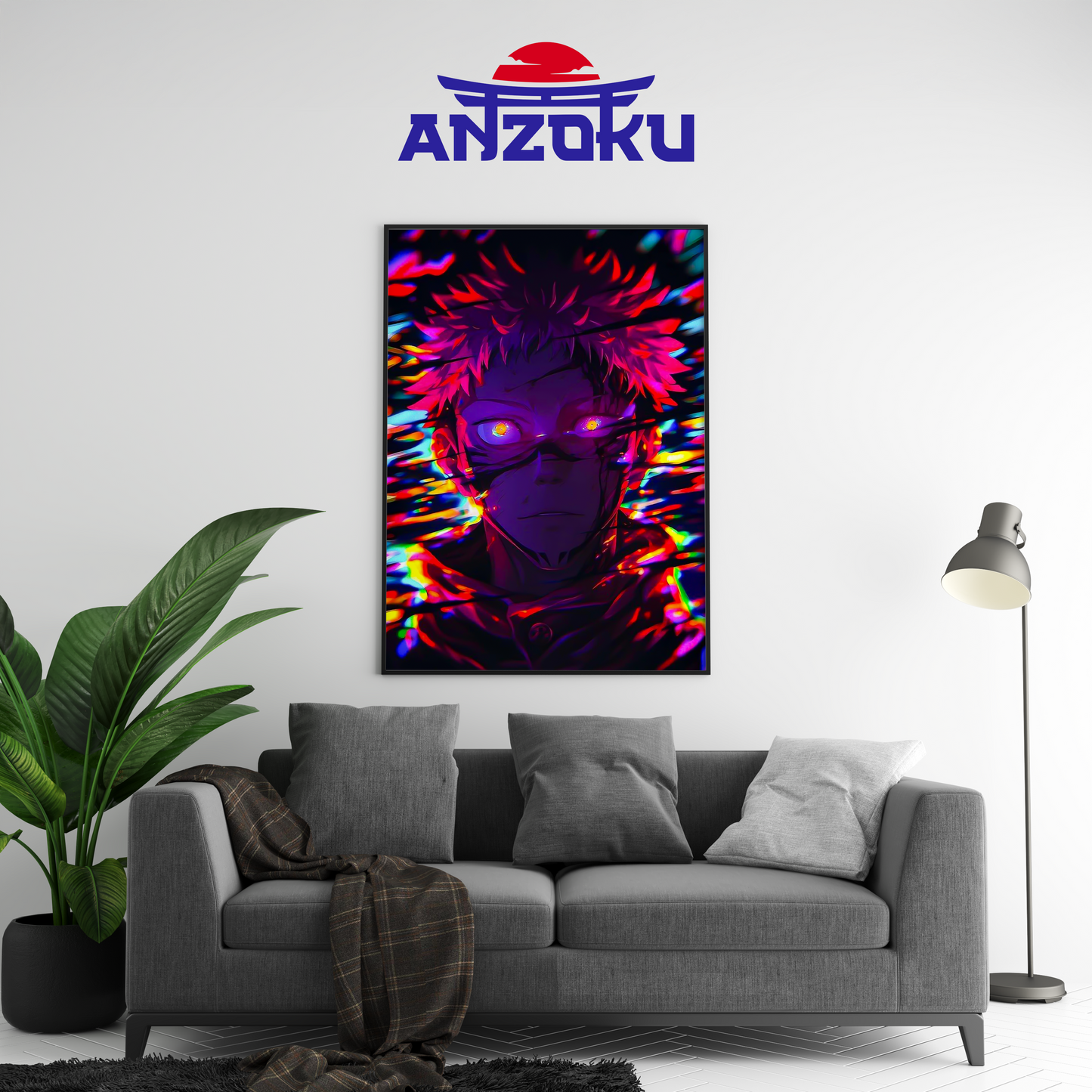 Ryomen Sukuna Holo Poster