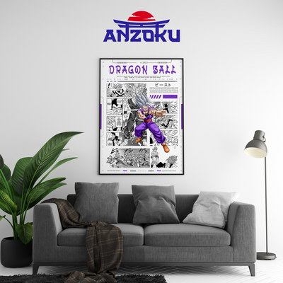 Dragon Beast Gohan Manga Poster