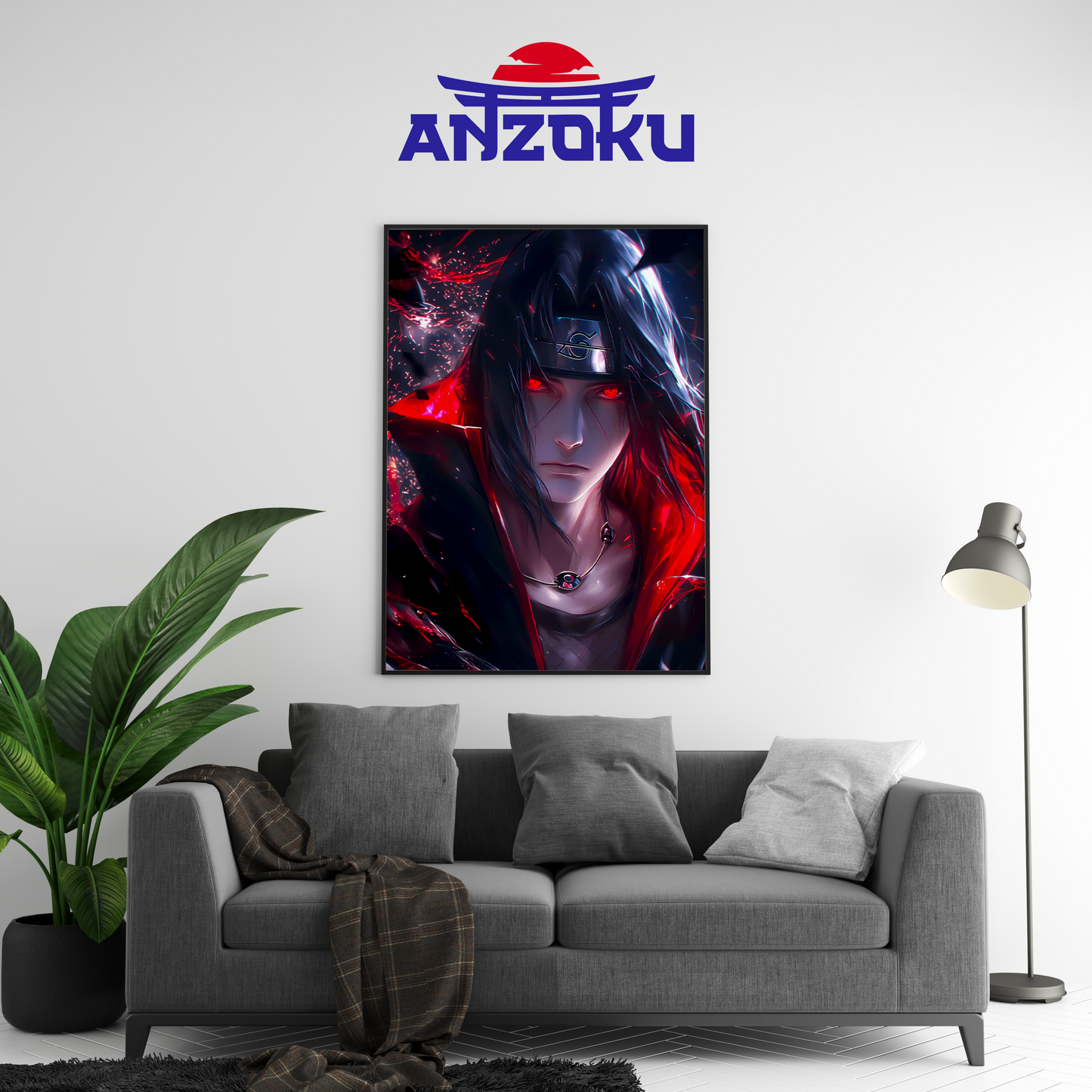 Fierce Itachi Uchiha Poster
