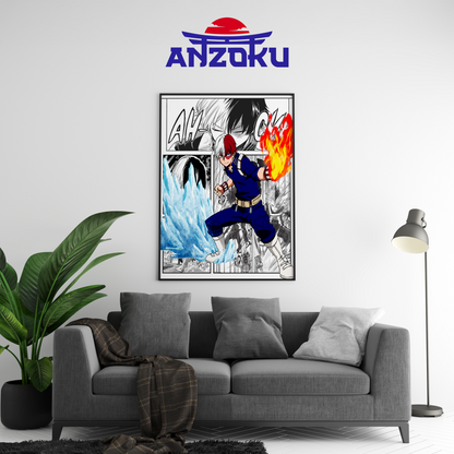 Todoroki Manga Poster