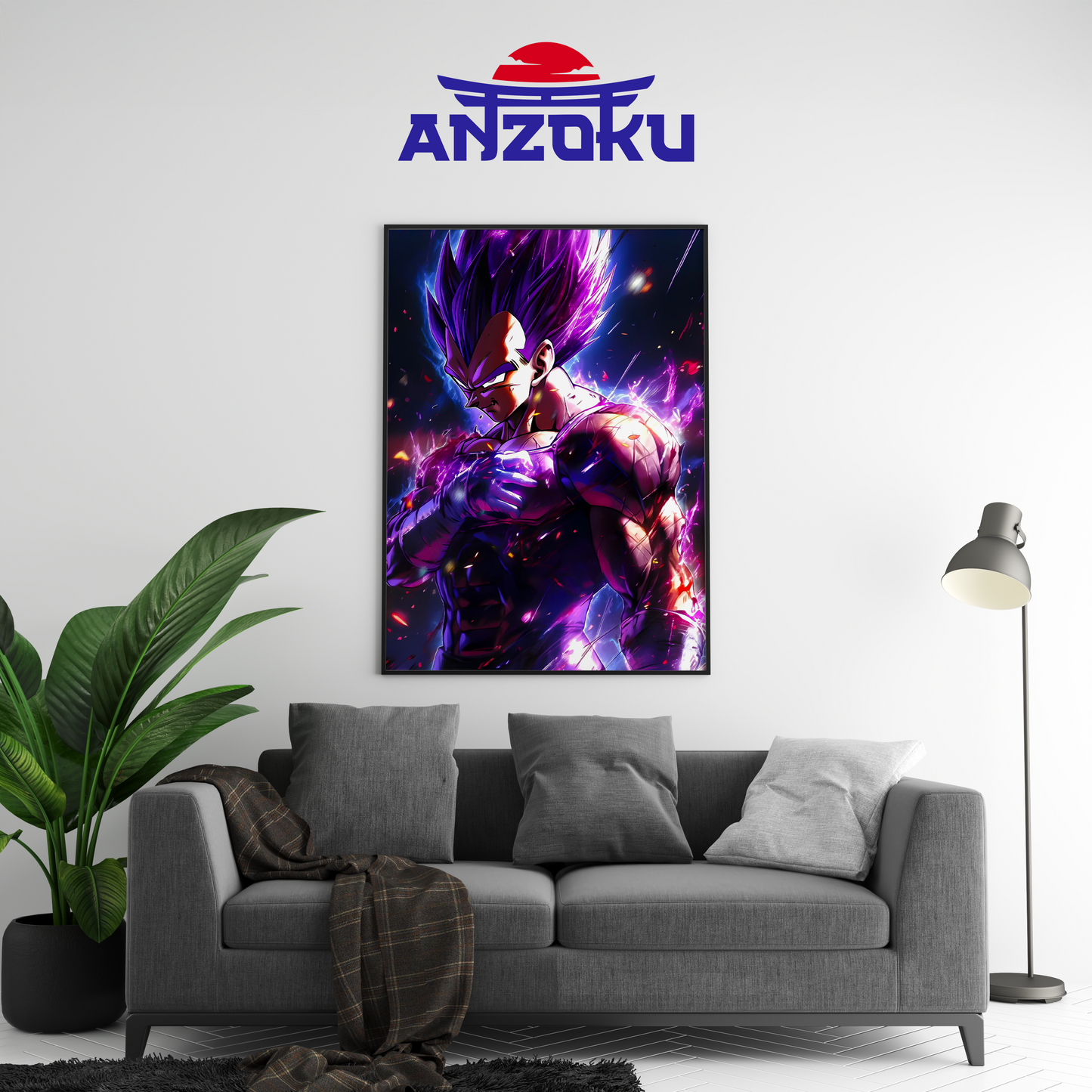 Ultra Ego Vegeta Poster