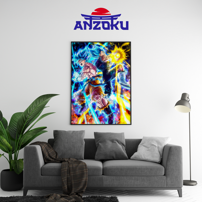 Super Saiyan Duo Poster