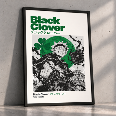 Black Clover Anime Poster