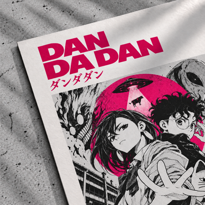 Dan Da Dan Anime Poster