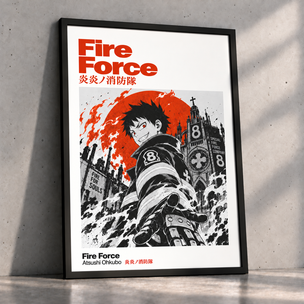 Fire Force Anime Poster