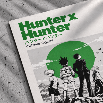 Hunter x Hunter Anime Title Poster