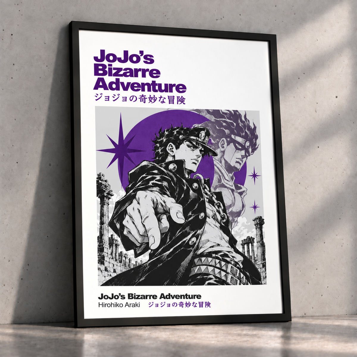 JoJo's Bizarre Adventure Anime Poster