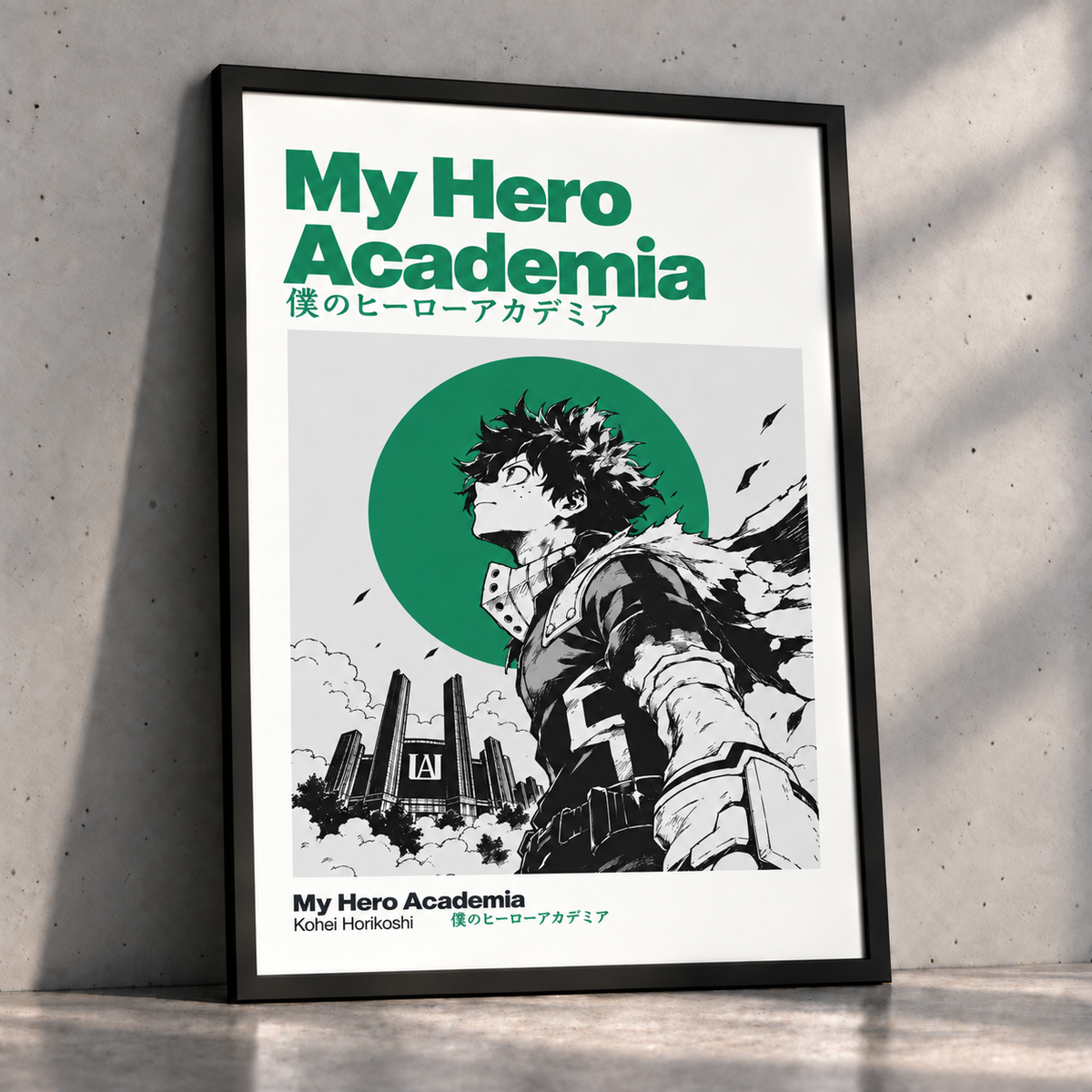 My Hero Academia Anime Poster