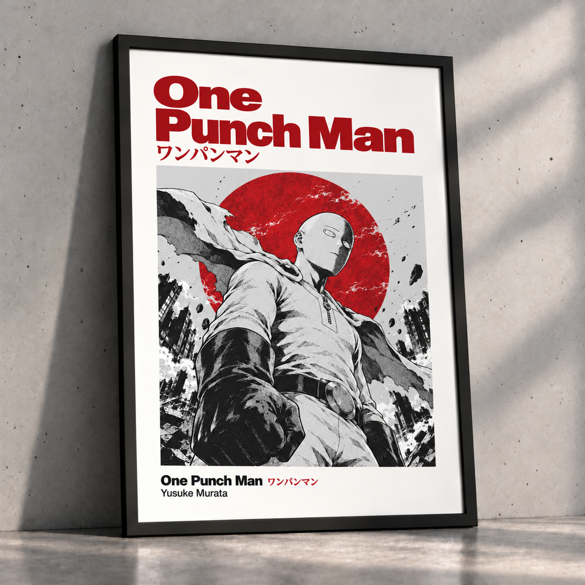One Punch Man Anime Poster