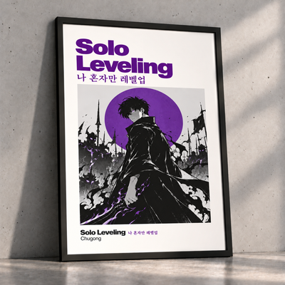 Solo Leveling Anime Title Poster