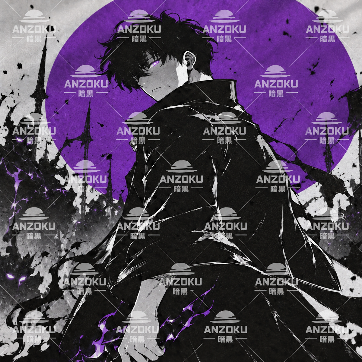 Solo Leveling Anime Title Poster