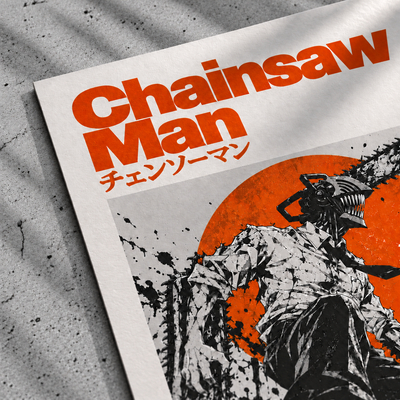 Chainsaw Man Anime Poster