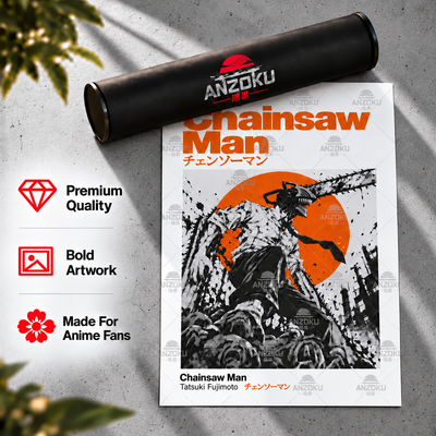 Chainsaw Man Anime Poster